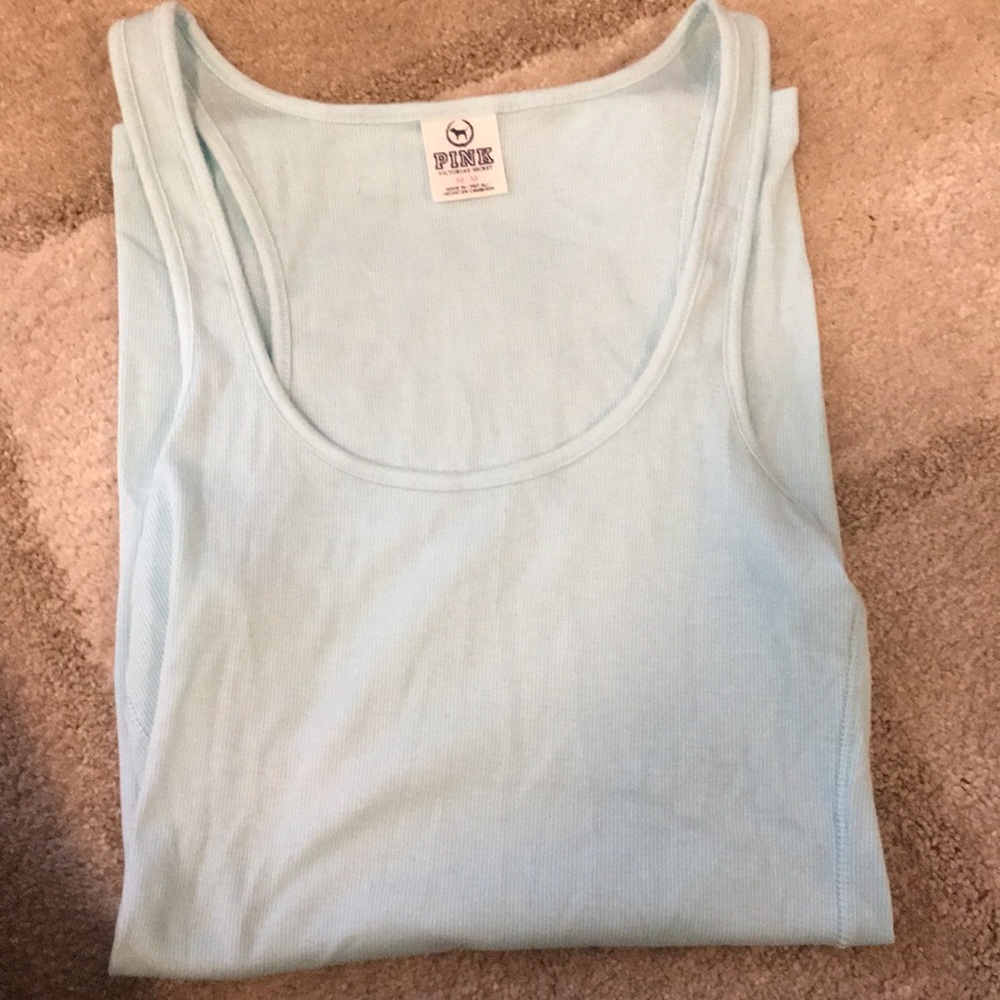 Victorias Secret Light Blue Tank Top